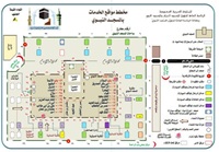 Masjid Nabawi Doors Map